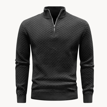 Textured Knit Winter Jumper