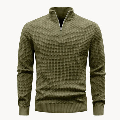 Textured Knit Winter Jumper