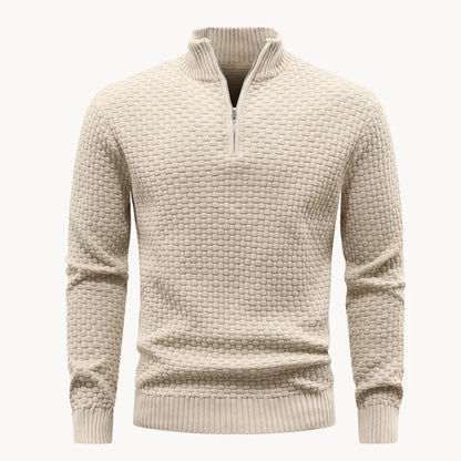 Textured Knit Winter Jumper