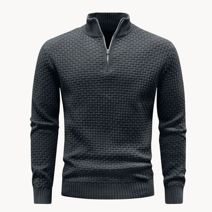 Textured Knit Winter Jumper