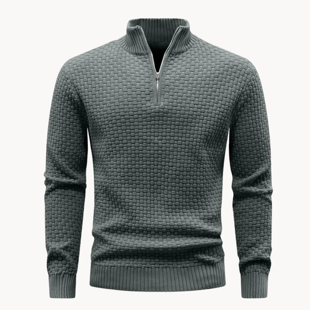 Textured Knit Winter Jumper