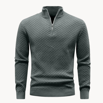 Textured Knit Winter Jumper