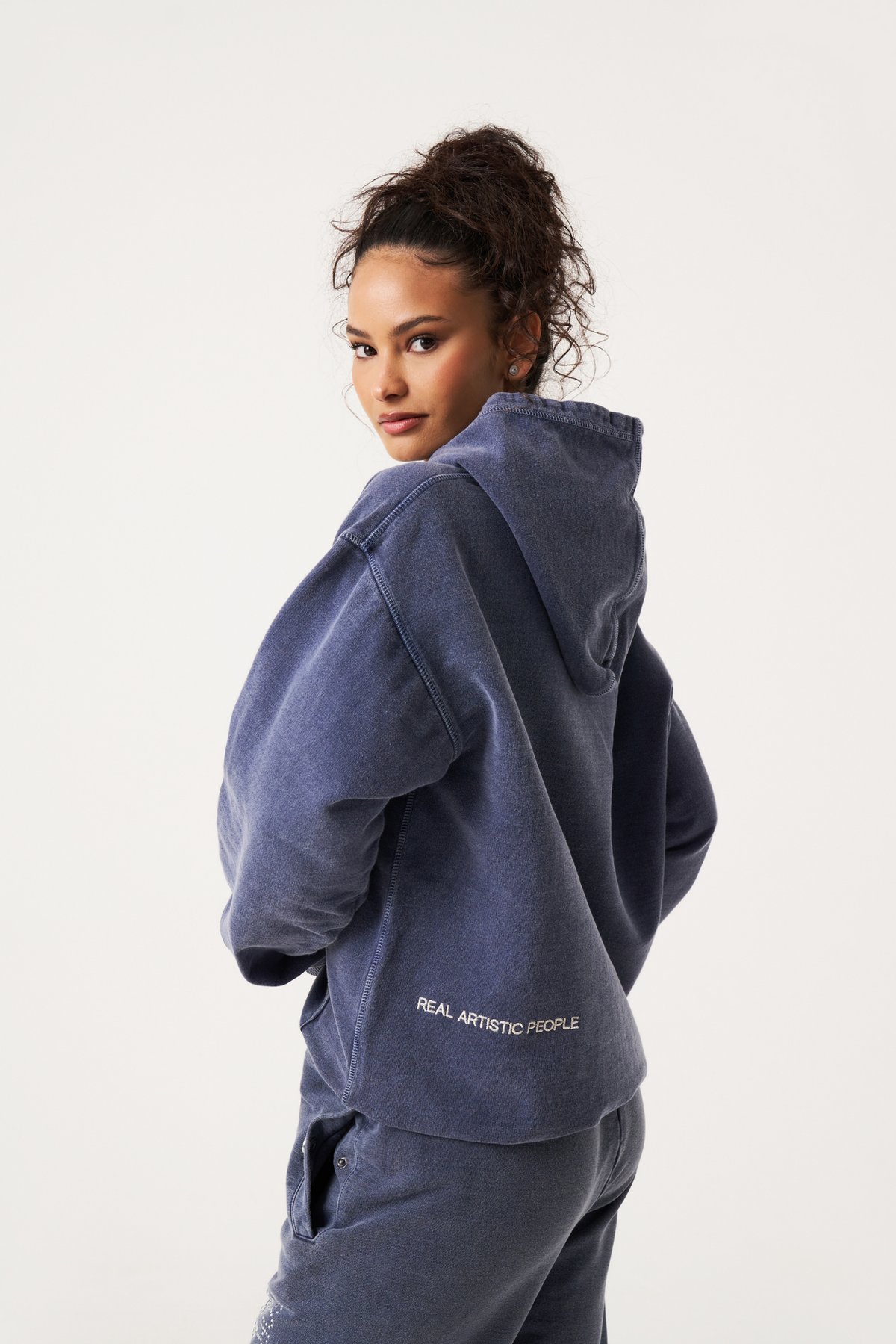 Rhinestone Oversized Hoodie