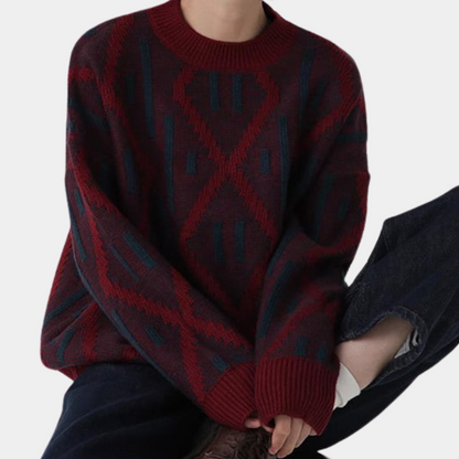 Oversized Cashmere Effect Jumper
