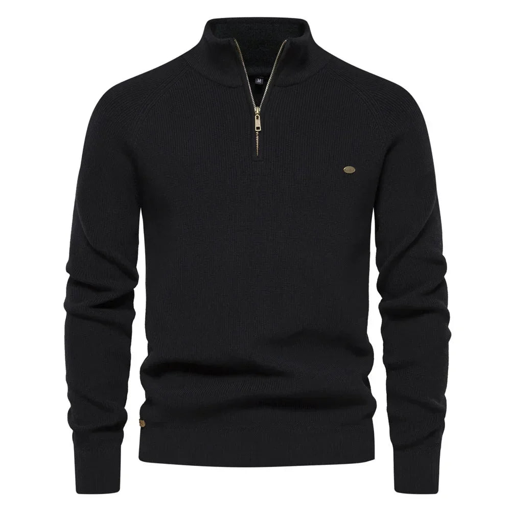 Ribbed Knit Winter Jumper, Grey