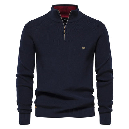 Ribbed Knit Winter Jumper, Grey