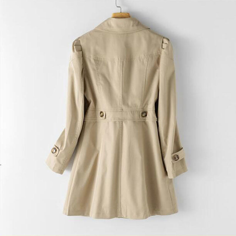 Mid-Length All-Season Trench Coat