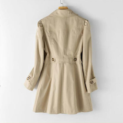 Mid-Length All-Season Trench Coat