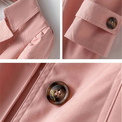 Mid-Length All-Season Trench Coat