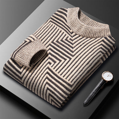 Geometric Pattern Winter Jumper