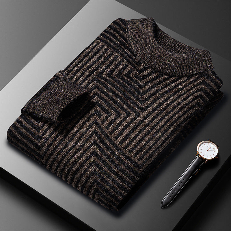 Geometric Pattern Winter Jumper