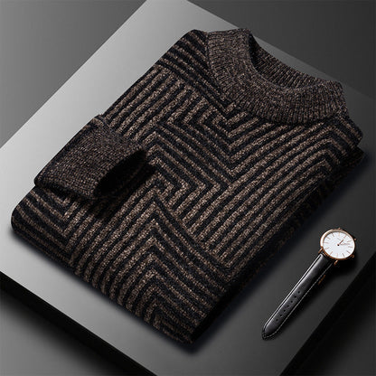 Geometric Pattern Winter Jumper