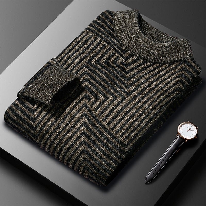 Geometric Pattern Winter Jumper