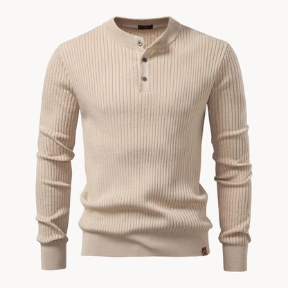 Ribbed Knit Winter Jumper, Black