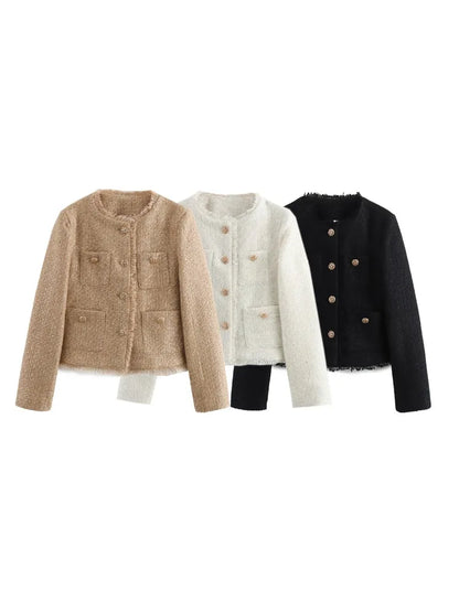Tweed Winter Coat