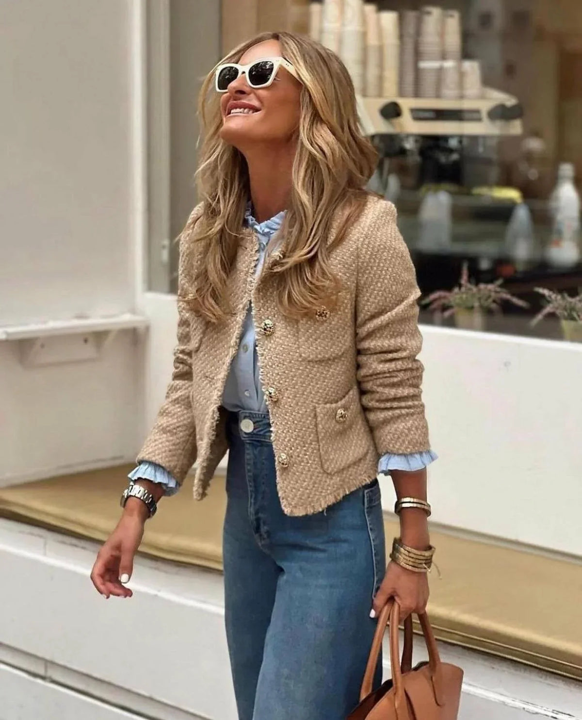 Tweed Winter Coat
