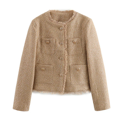 Tweed Winter Coat