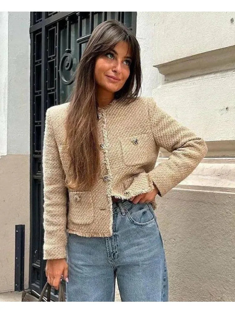 Tweed Winter Coat