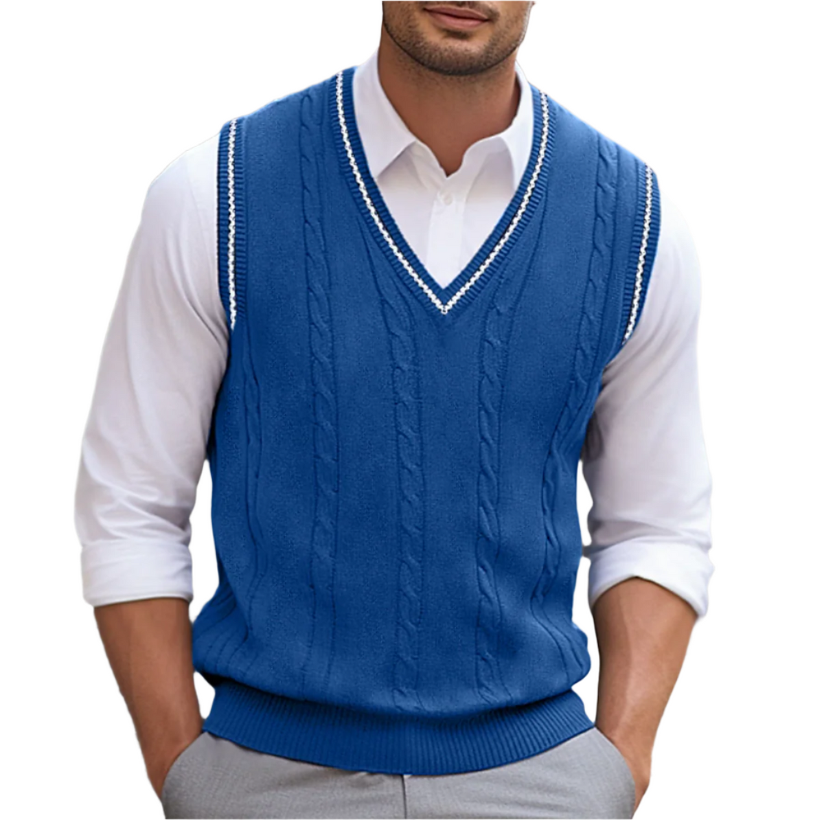 Sleeveless Knit Layering Jumper