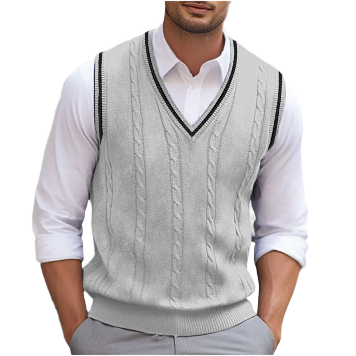 Sleeveless Knit Layering Jumper