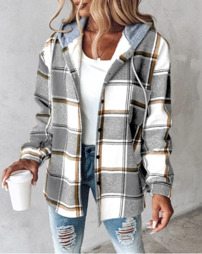 Checked Winter Jacket
