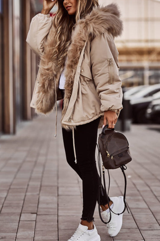 Faux Fur Winter Parka
