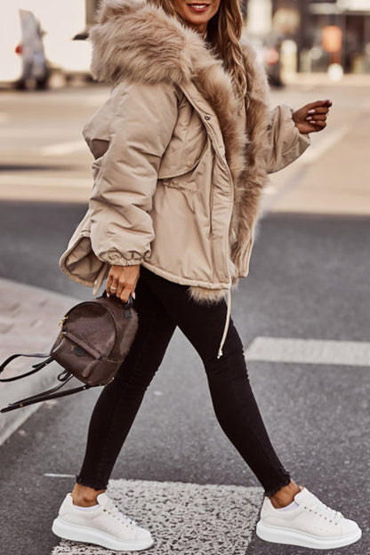 Faux Fur Winter Parka