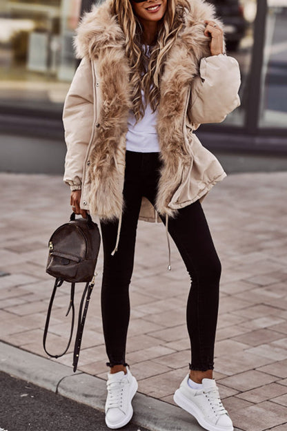 Faux Fur Winter Parka