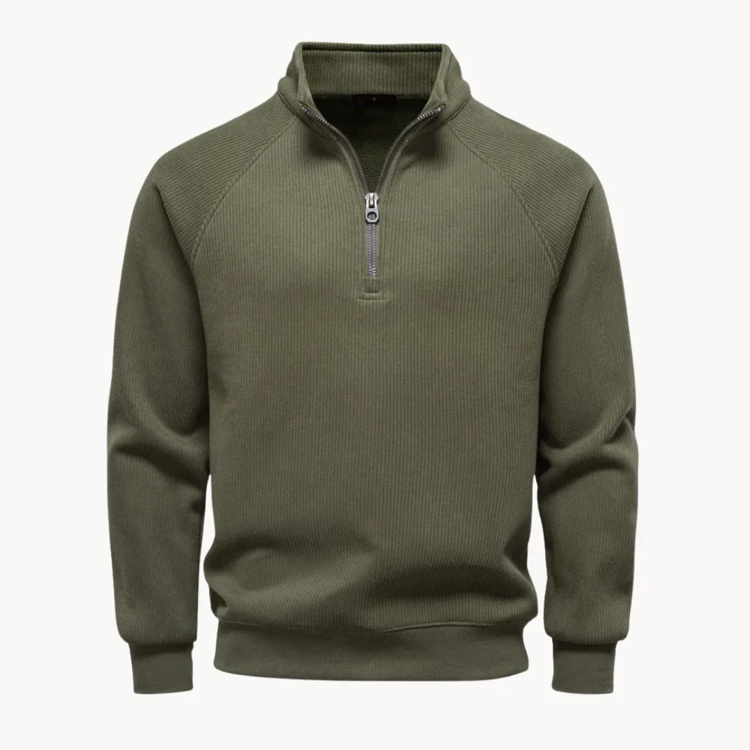 Ribbed Mid-Season Jumper