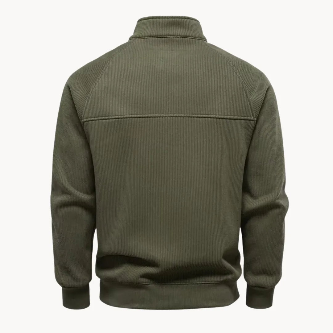Ribbed Mid-Season Jumper