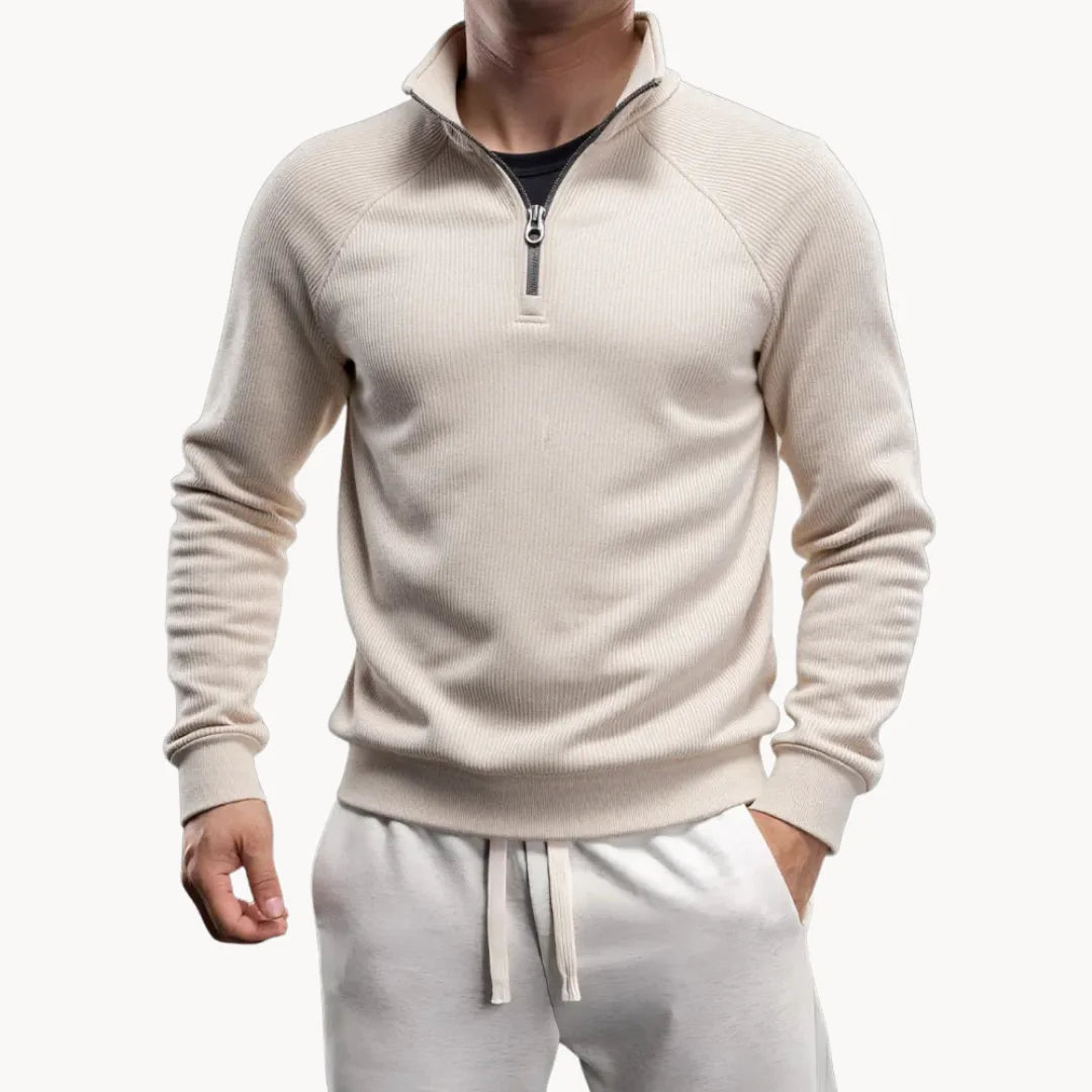 Ribbed Mid-Season Jumper