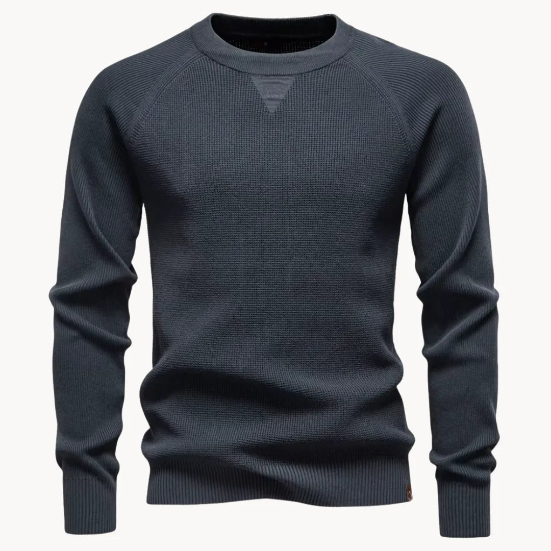 Textured Mid-Season Jumper