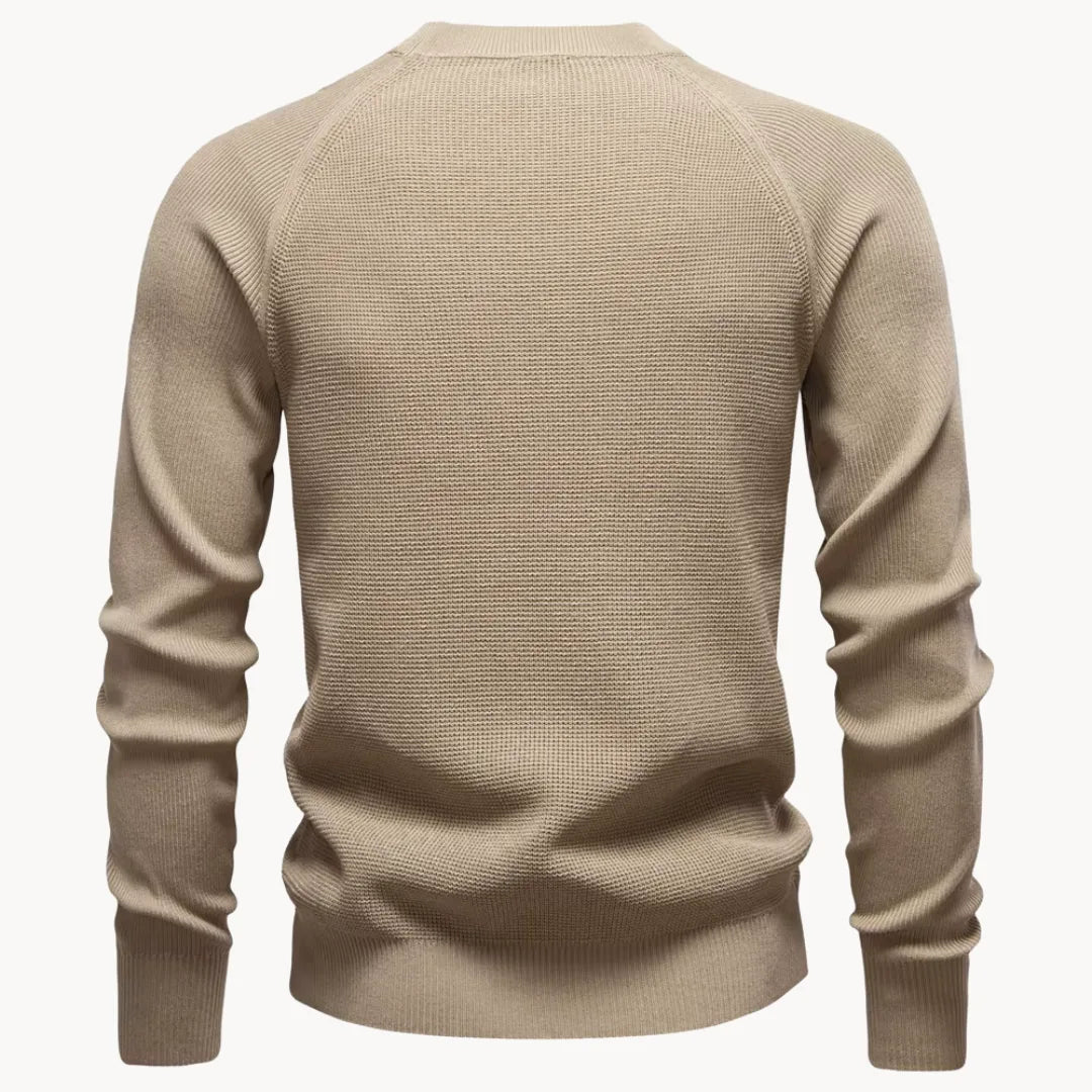 Textured Mid-Season Jumper