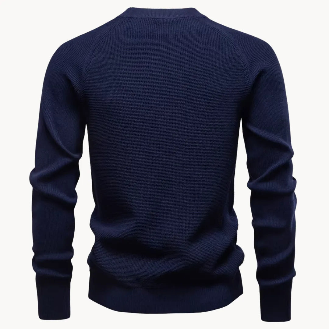 Textured Mid-Season Jumper