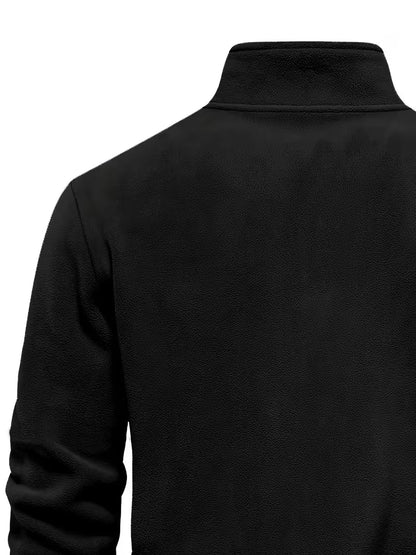 Fleece-Lined Winter Jumper, Grey