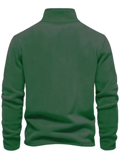 Fleece-Lined Winter Jumper, Grey