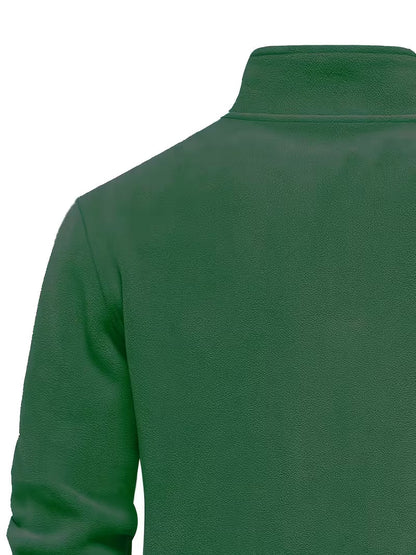 Fleece-Lined Winter Jumper, Grey