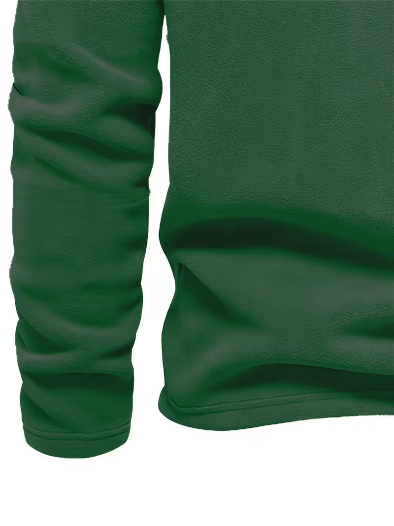 Fleece-Lined Winter Jumper, Grey