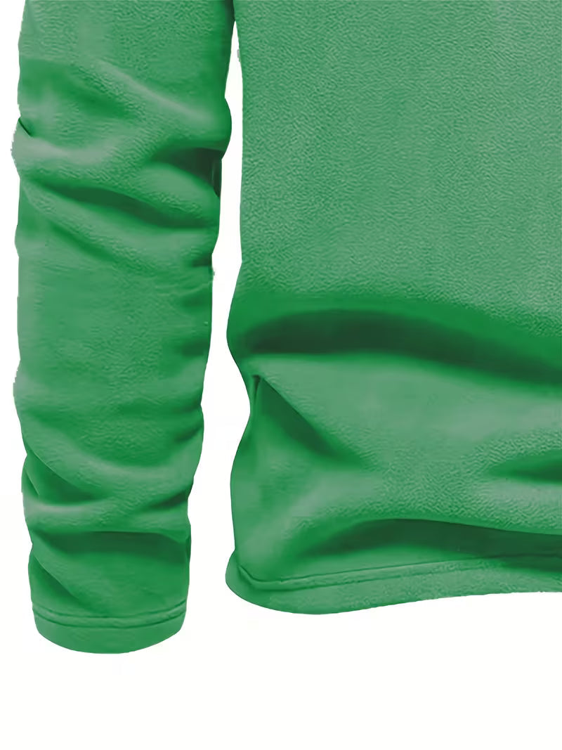 Fleece-Lined Winter Jumper, Grey