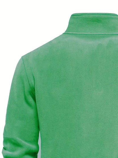 Fleece-Lined Winter Jumper, Grey