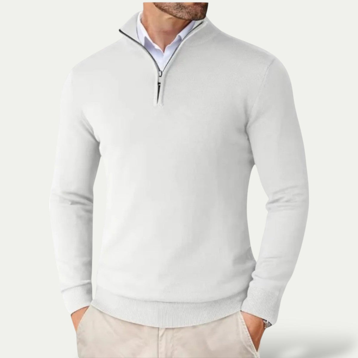 Cashmere Winter Jumper, Black