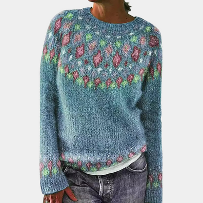Thick Knit Winter Jumper, Green