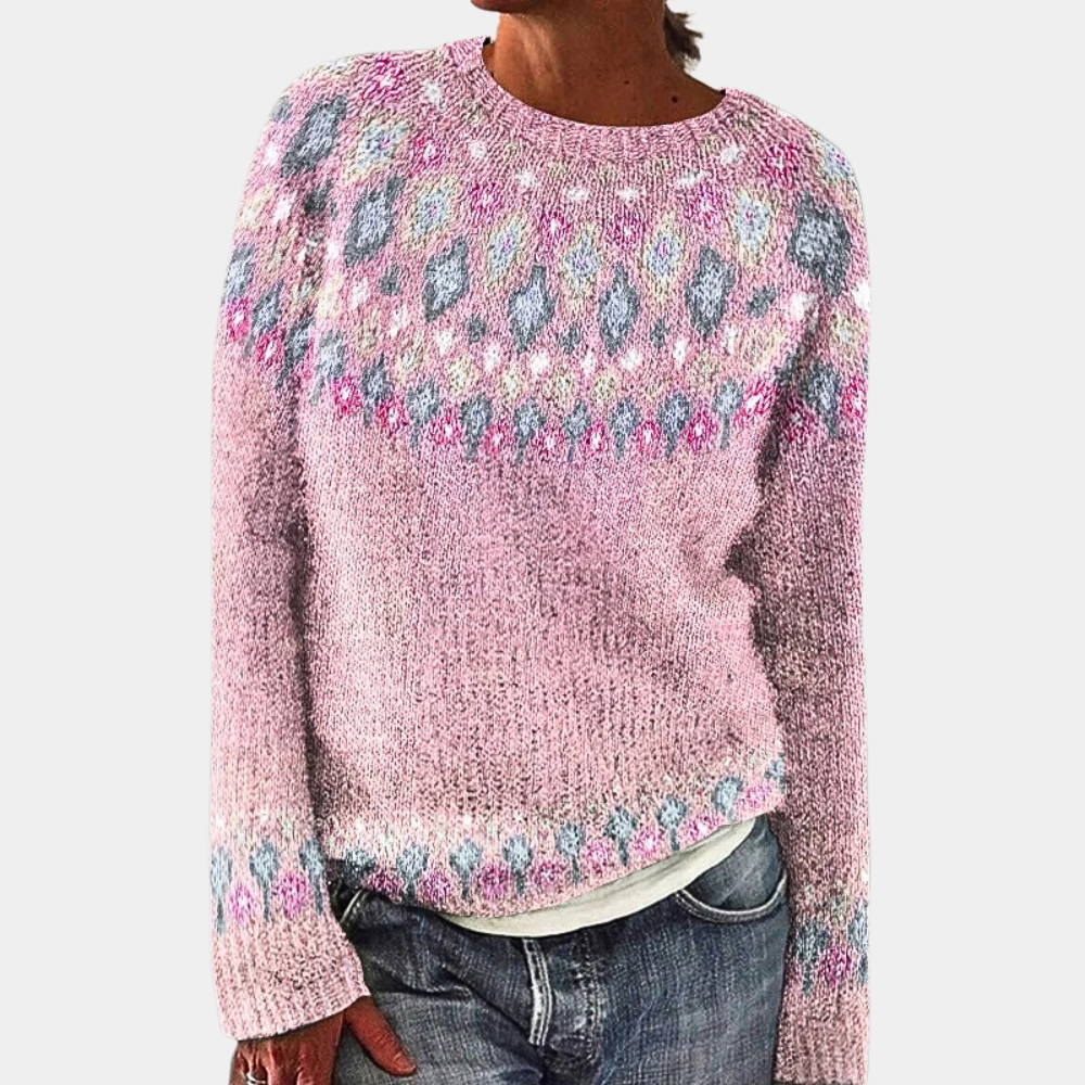 Thick Knit Winter Jumper, Green