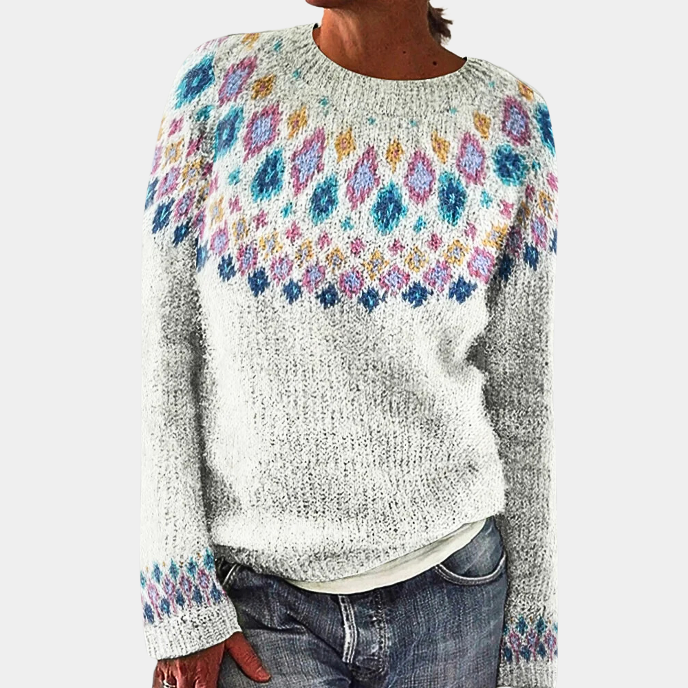 Thick Knit Winter Jumper, Green