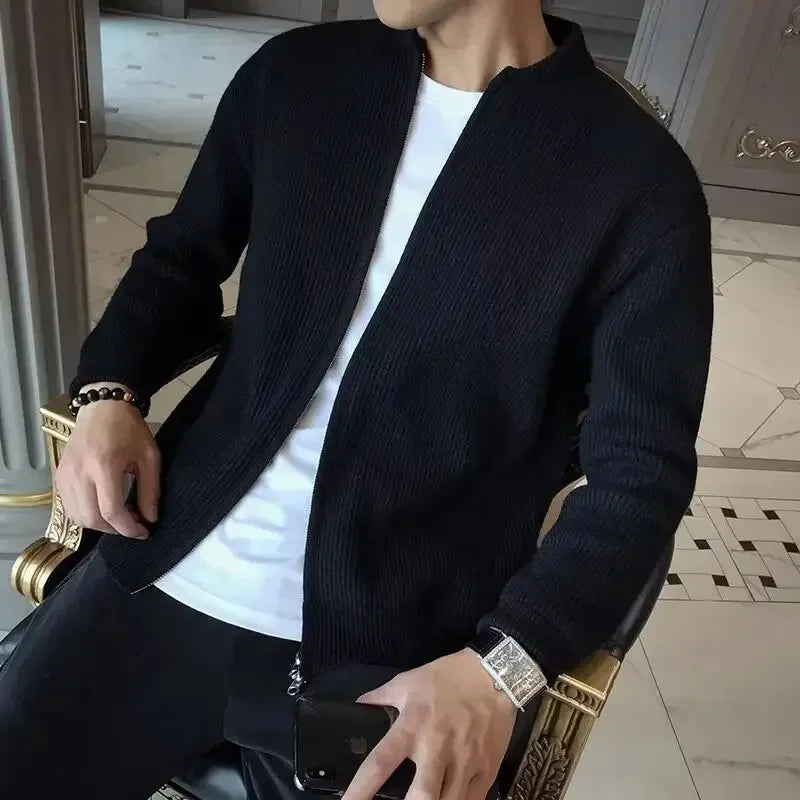 Cotton-Blend Sleeveless Jumper