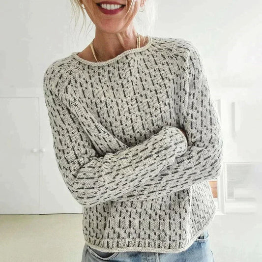 Textured Knit Lightweight Jumper