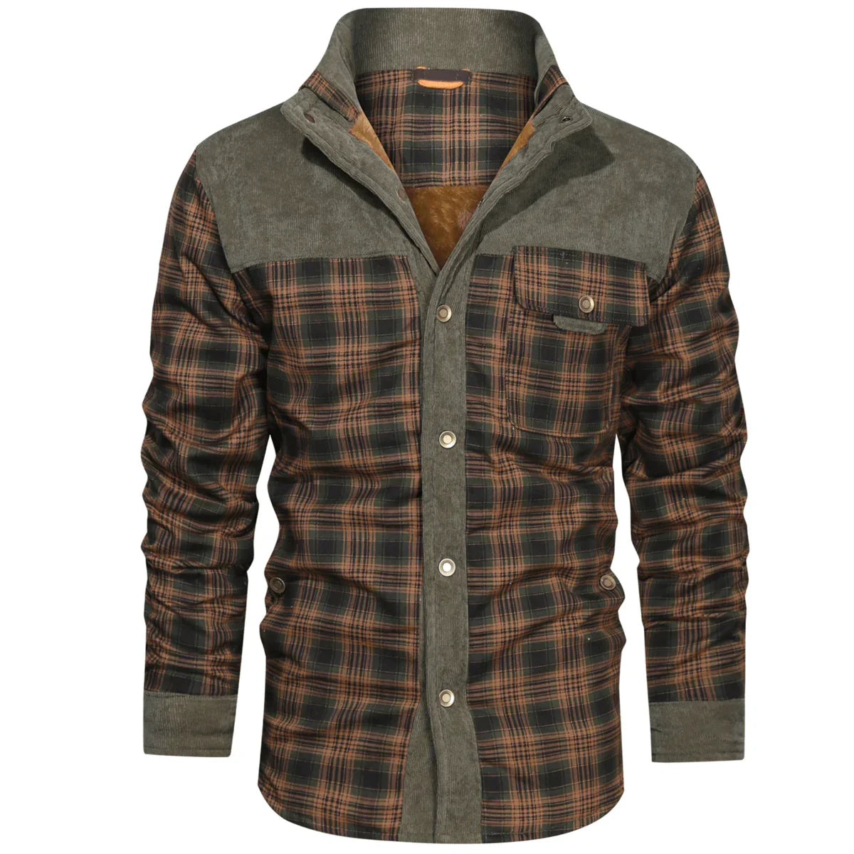 Fleece-Lined Winter Jacket