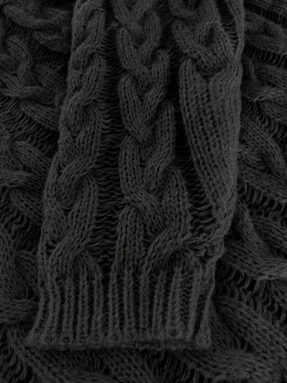 Chunky Knit Winter Jumper, Beige