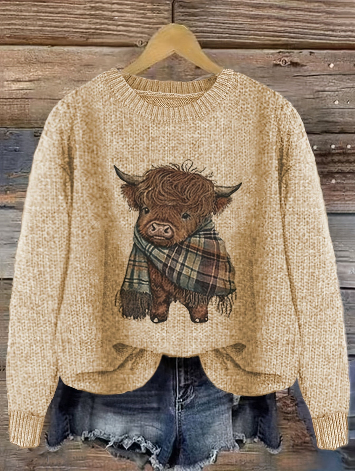 Printed Winter Jumper