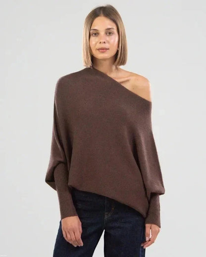 Oversized Convertible Neck Jumper